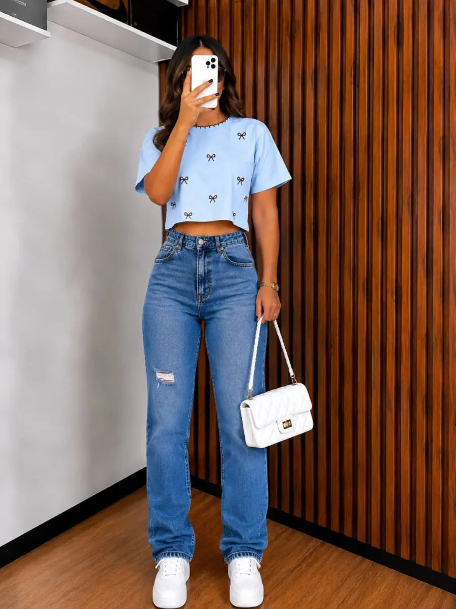 Camiseta miel, Celeste