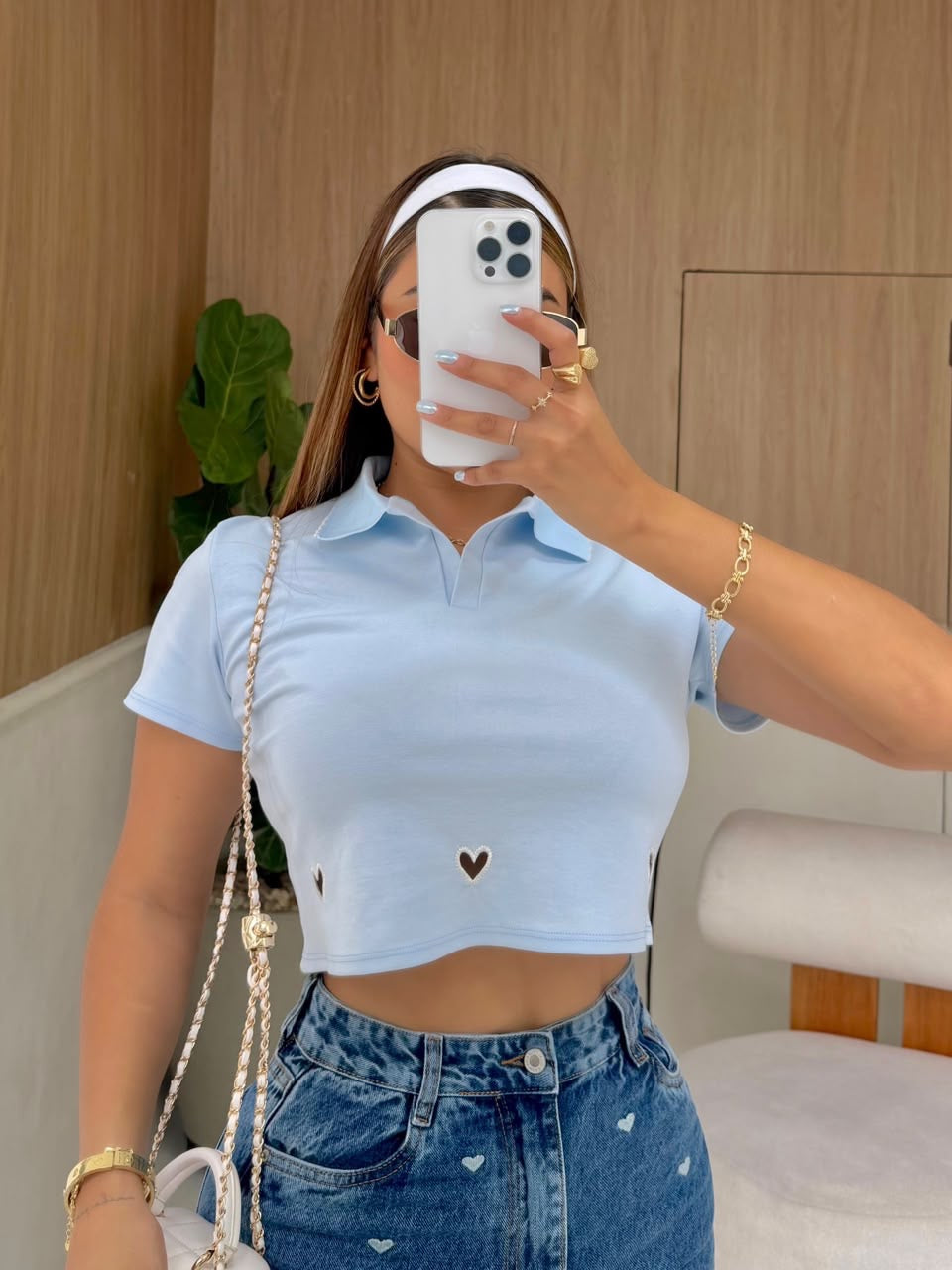Polo amore celeste