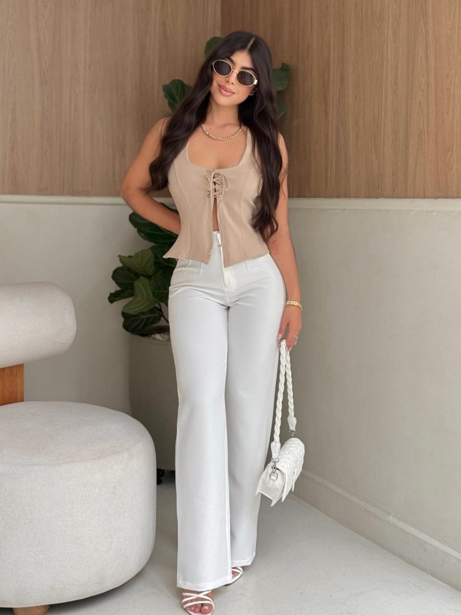 Pantalon maldivas (marfil)