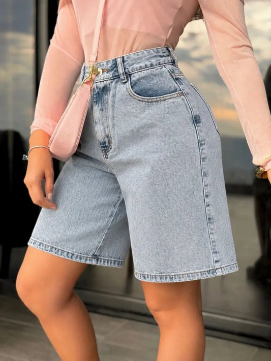 Bermuda Jean Vivi claro - EMA COLOMBIA