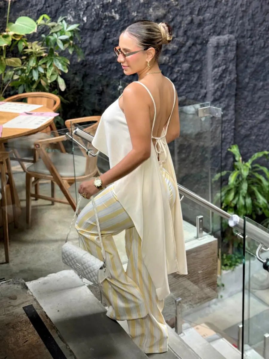 Blusa amanecer (marfil) - EMA COLOMBIA