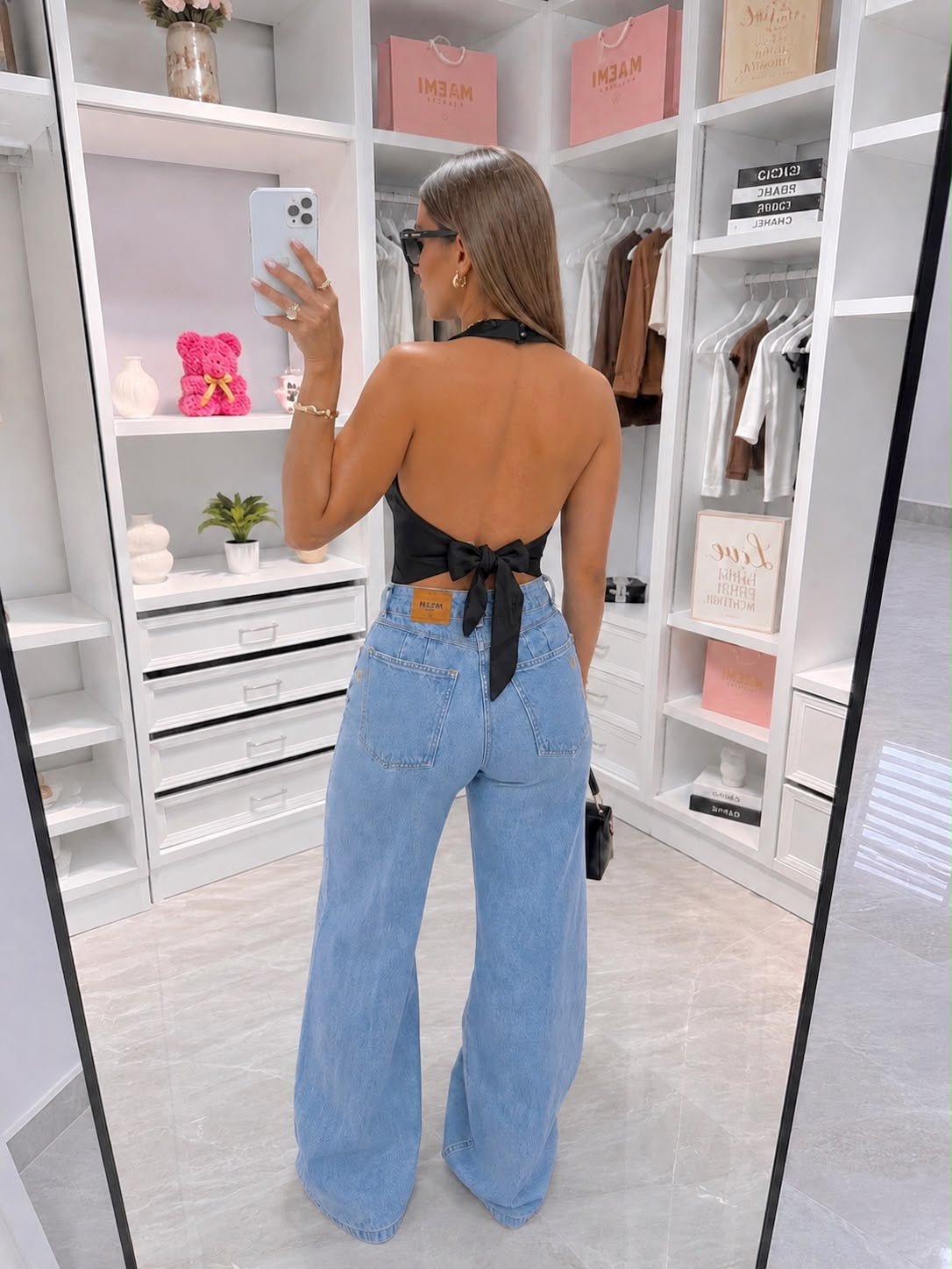 Blusa dairanis negro - EMA COLOMBIA