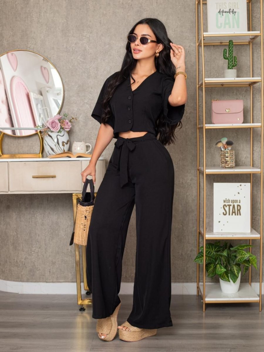 Camisera amara (negra) - EMA COLOMBIA