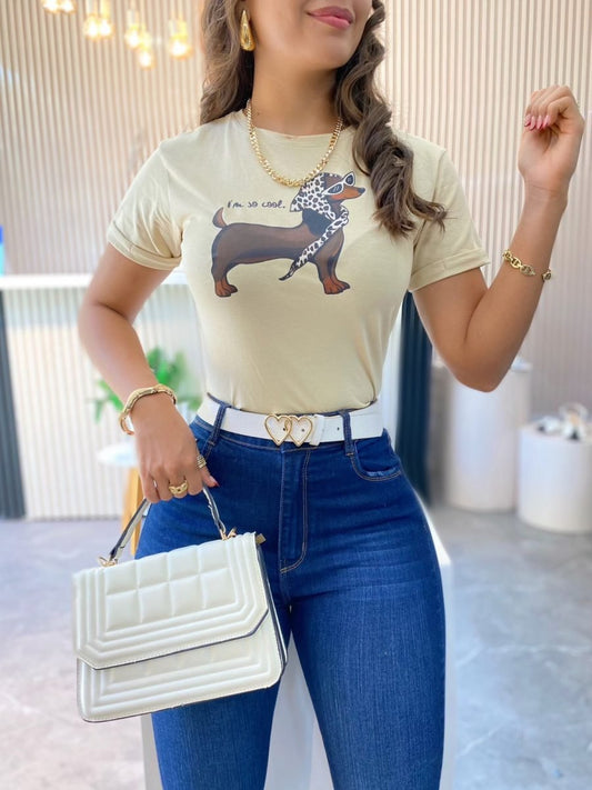 Camiseta dachshund - EMA COLOMBIA