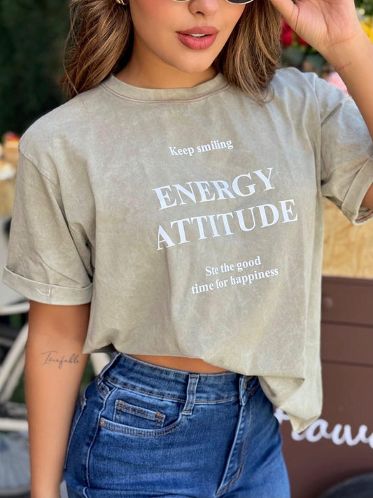 Camiseta oversized energy - EMA COLOMBIA
