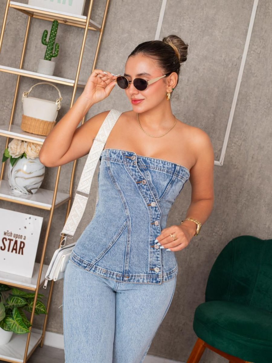 Chaleco Jean Barcelona - EMA COLOMBIA