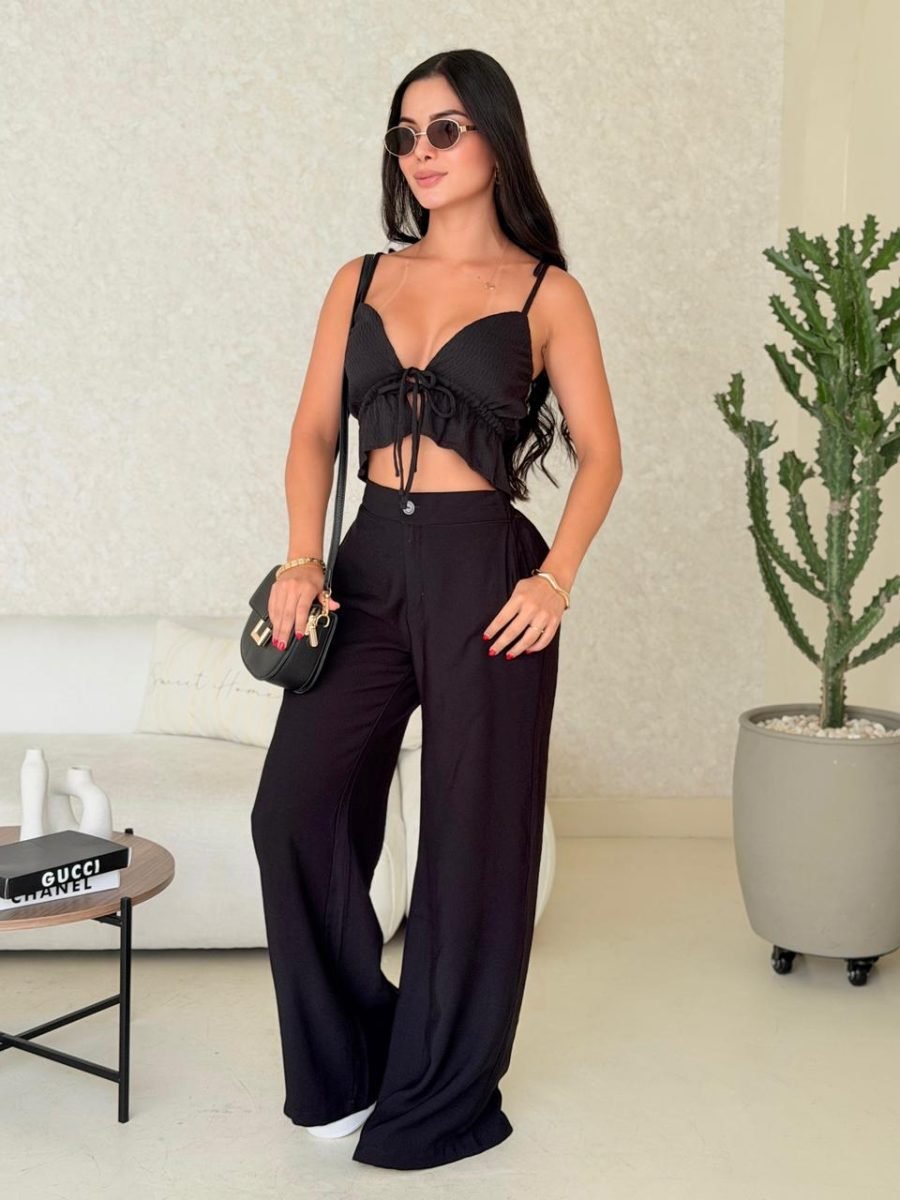 Pantalon Barichara (negro ) - EMA COLOMBIA