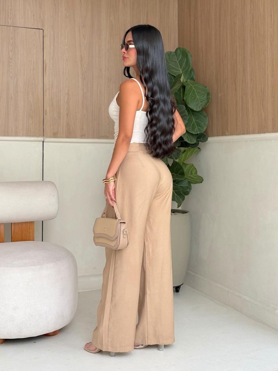 Pantalón Delia (arena) - EMA COLOMBIA
