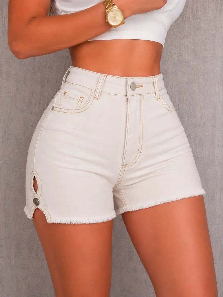 Short Jean Tamy marfil - EMA COLOMBIA