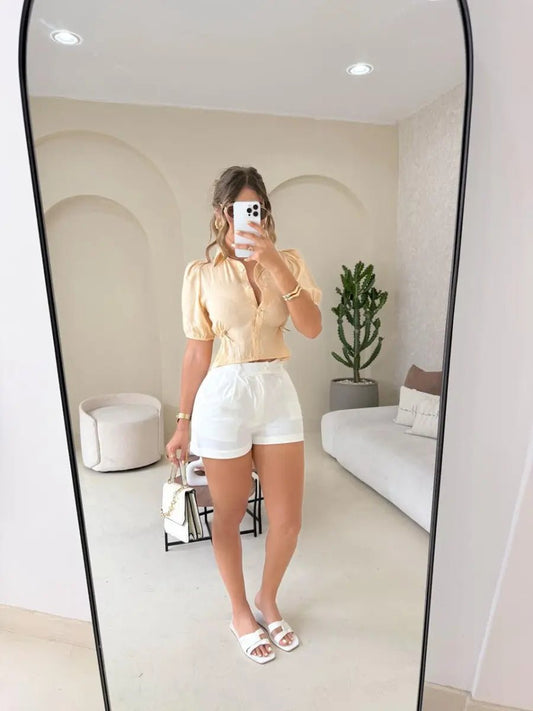 Short maia (marfil) - EMA COLOMBIA
