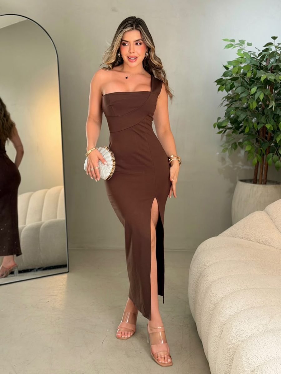 vestido elise mocca - EMA COLOMBIA